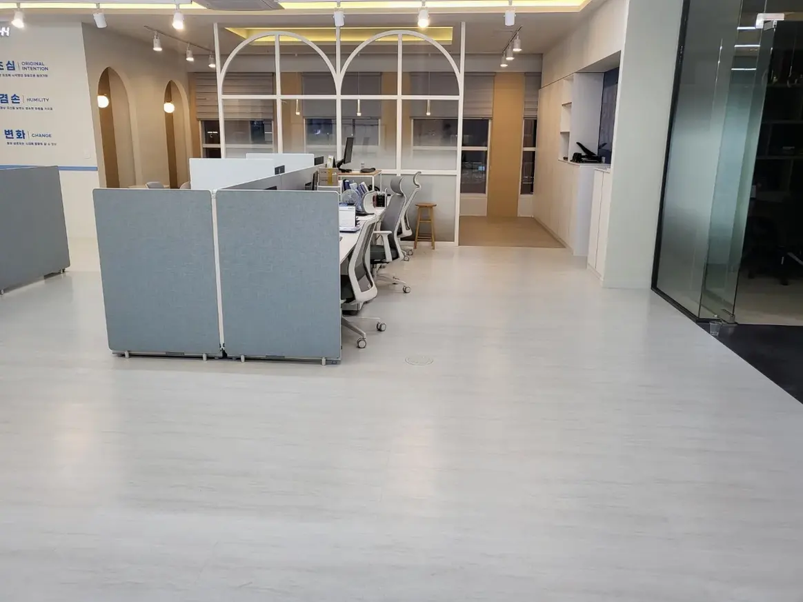 장수군 계남면 사업장 복도·대기 동선 야간 위생청소 사례 - 행진크린