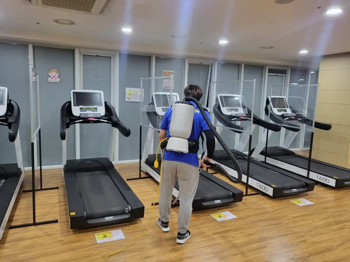 임실군 임실읍 헬스장 탕비실 직원 휴게공간 위생청소 사례 - 행진크린